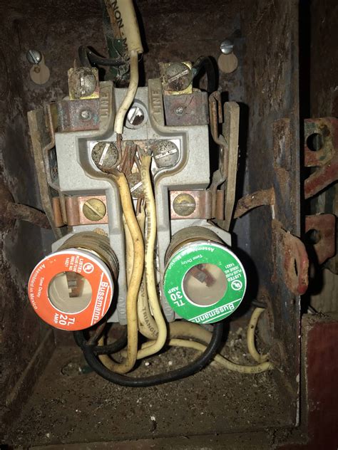 fuses for electrical box|older home fuse box.